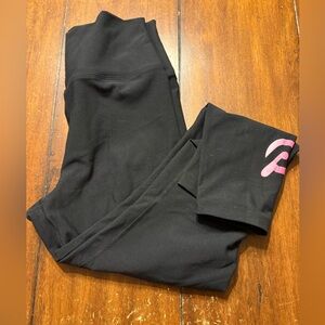 Peloton Black and Pink Leggings